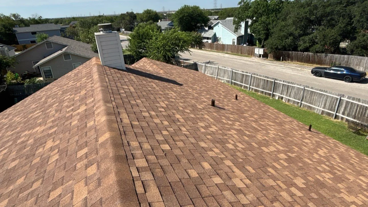 Sanders & Co roofing professionals working on a San Antonio roof